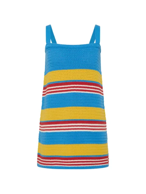 Posse Tammy crochet mini dress Blue PS2243BMS