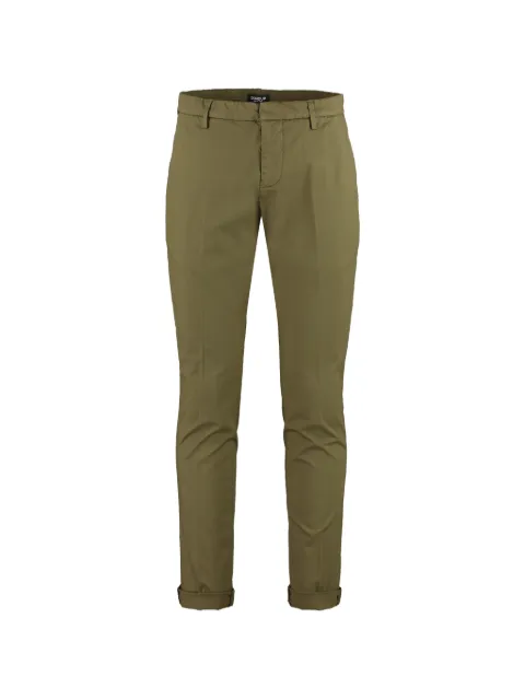 DONDUP Gaubert cuffed-hem trousers Green UP235AS0076U