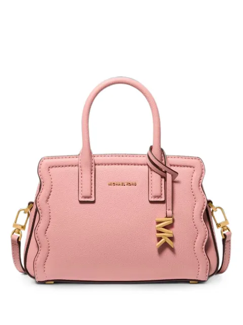Michael Michael Kors Laila extra-small pebbled-leather convertible crossbody bag Pink 32T6A9IC0L