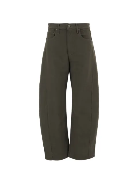 MOTHER Half Pipe Flood barrel-leg jeans Green 10996544FON