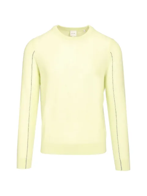 Paul Smith merino-wool crew-neck sweater Yellow M1R984ZW03155