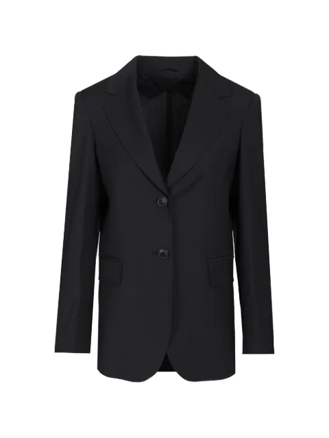 Max Mara single-breasted wool jacket Blue 2626046021600