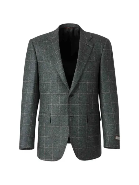 Canali wool single-breasted blazer Grey 12280CF02798