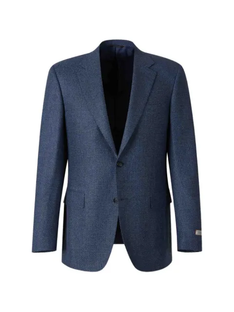 Canali single-breasted blazer Blue 12280CU04651