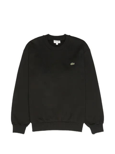 Lacoste logo-patch sweatshirt Black SH8868