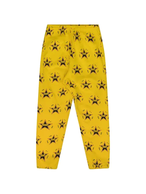 Denim Tears star-print track pants Yellow DT701