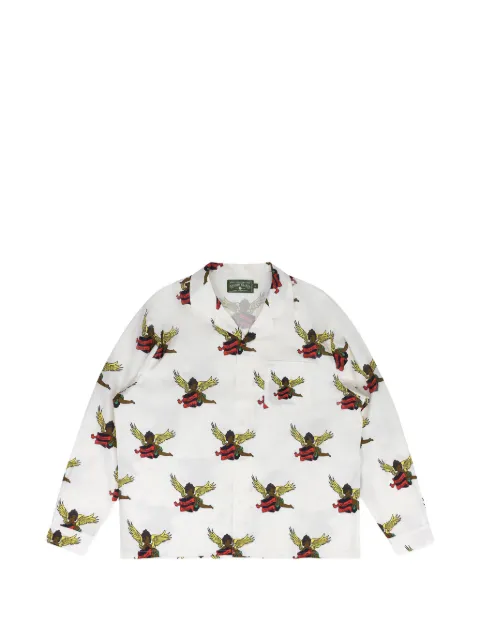 Denim Tears long-sleeve shirt White DT699