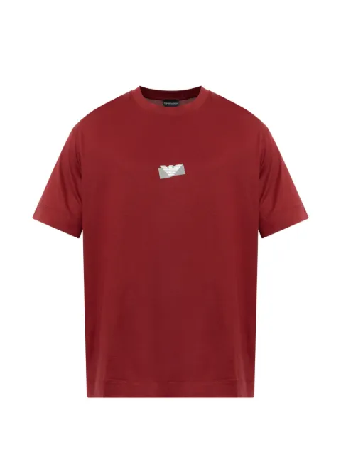 Emporio Armani logo-print T-shirt Red EM007040AF10017