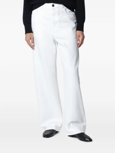 Róhe Bruun baggy jeans White 82031279CO