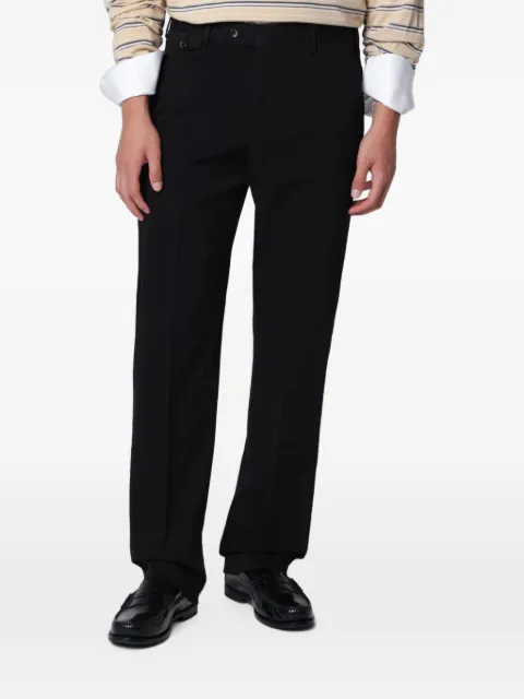 PT Torino straight-leg cotton trousers Black COATLMZ00CL1NK31