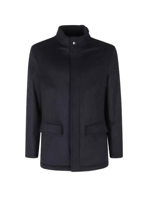 Kired high-neck flap-pocket jacket Blue WSALTA4W68180099