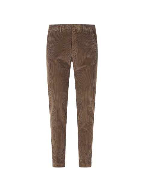 Briglia 1949 corduroy turn-up trousers Brown BG03400067099