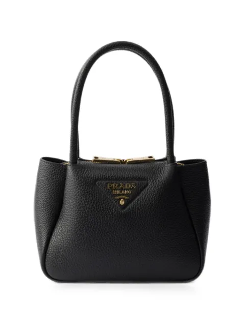 Prada leather mini handbag Black 1BA362VSNO2DKV