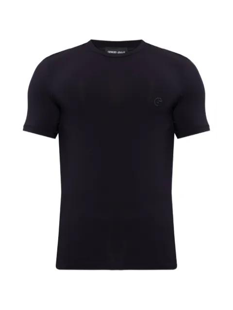Giorgio Armani crew-neck T-shirt Black 3GST52SJP4Z