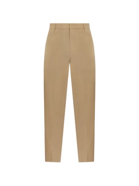 Emporio Armani creased-finish trousers Neutrals EM006775AF28011U6163