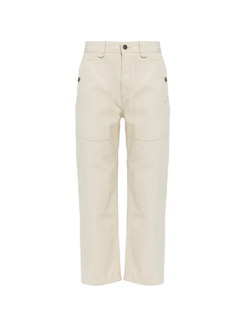 MARANT ÉTOILE Ermina straight-leg jeans Neutrals PA0709FAD3H02E