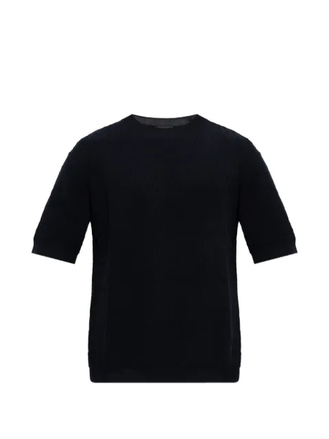 Emporio Armani jacquard-knit sweater Blue EM006377AF27862