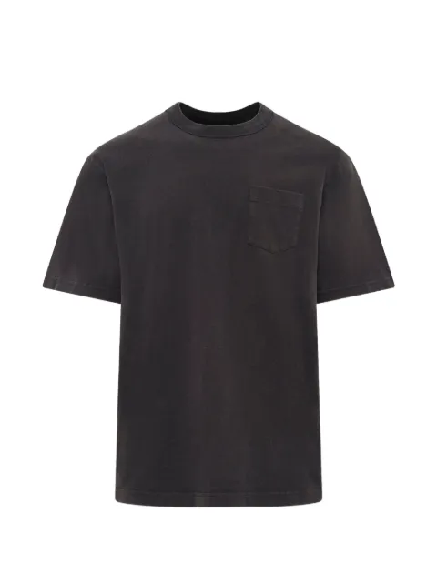 sacai chest-pocket cotton T-shirt Black 2604078M