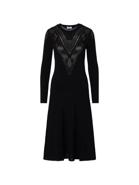 LIU JO knit midi dress Black WF6238MS99E22222