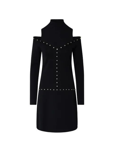 LIU JO short knit dress Black WF6229MS55N22222
