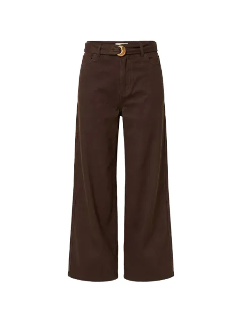 TWINSET belted pocket jeans Brown 262TP2550