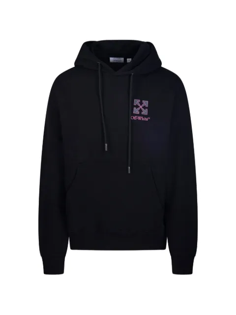 Off-White Arrows-print hoodie Black 44MBB085F26F008