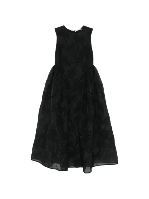 Cecilie Bahnsen sleeveless midi dress Black 226RTW10017CBDUANA