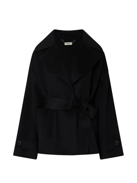 LIU JO short wool coat Black WF6005T677A