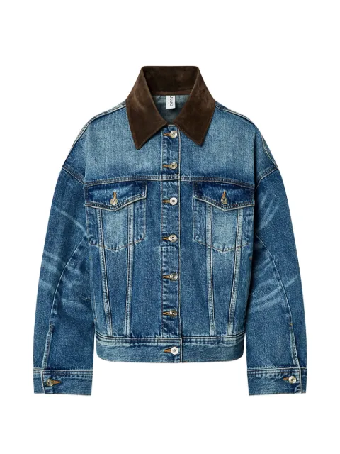 LIU JO oversized denim jacket Blue UF6239D4854