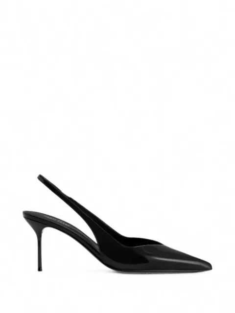 Paris Texas Lidia pointed-toe slingback pumps Black PX2009XVN01BLACK