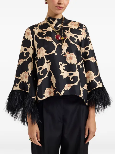 La DoubleJ Make An Exit top Black TOP0104SIL001BTC01