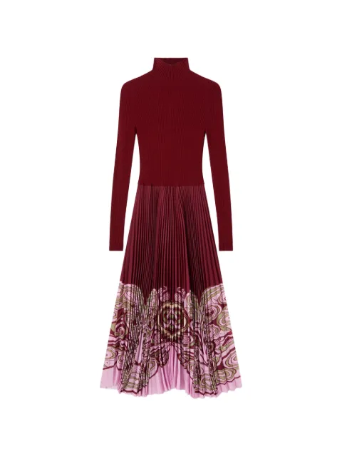 La DoubleJ Moondance knit dress Red DRE1017KNI192VA528RE07