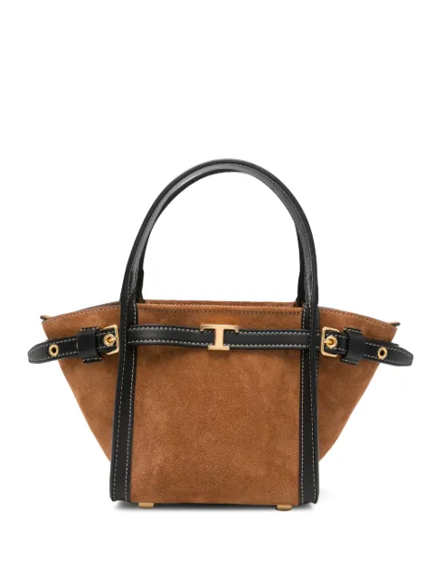 Tod's suede tote bag Brown XBWTIMA0100P3A