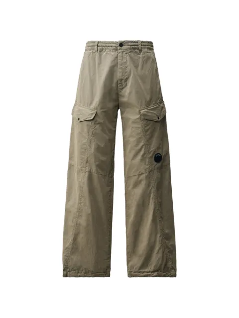 C.P. Company lens-detail cargo pants Neutrals 21CMPA116A110324G356