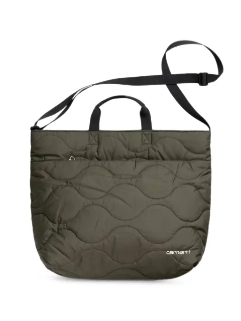 Carhartt WIP Skye quilted ripstop tote bag Green I0370033X6XX
