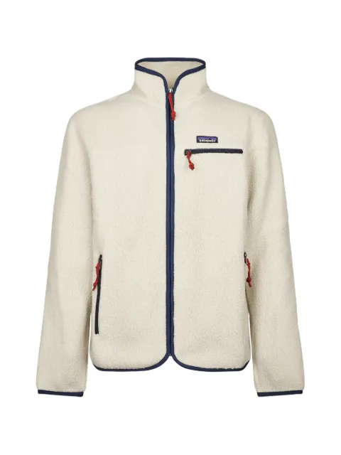 Patagonia fleece-texture zip-up jacket Neutrals 22802PLCN
