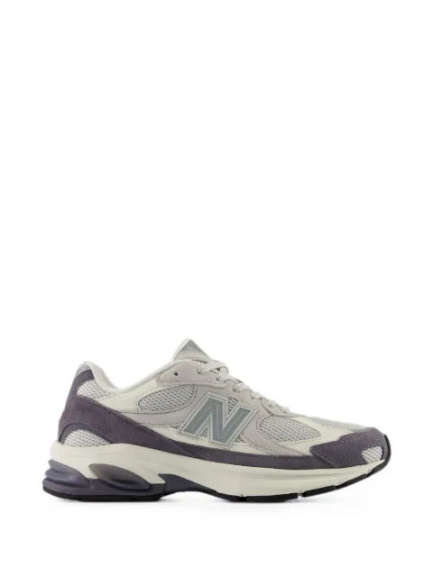 New Balance suede-panelled mesh sneakers Neutrals U20107SQ