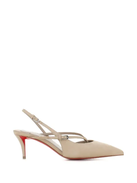 Christian Louboutin Twistissimo strappy pumps Neutrals 3260084F716