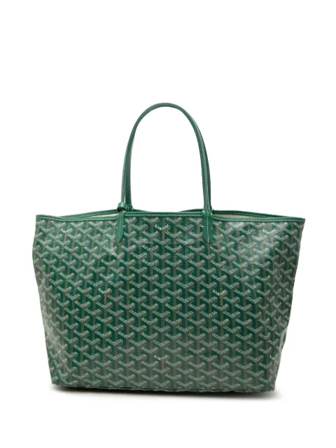 Goyard Pre-Owned 2018 Goyardine Saint Louis PM tote bag Green IFCQXTNZUU5SQO0L