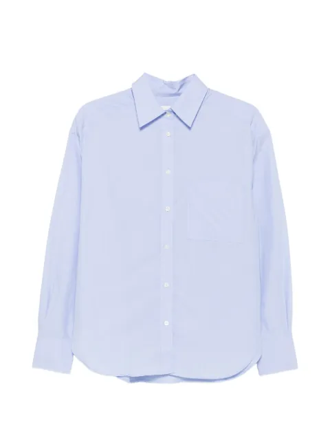 Closed chest-pocket button-down shirt Blue C9424024P22