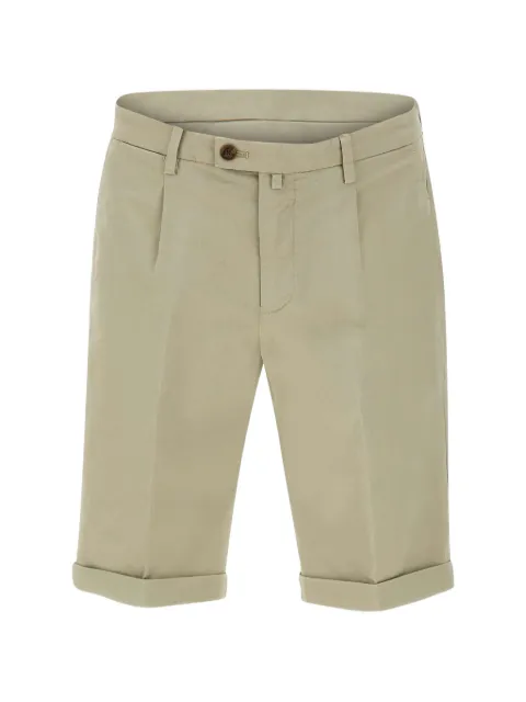 Briglia 1949 turn-up-hem shorts Neutrals BG10132500800042