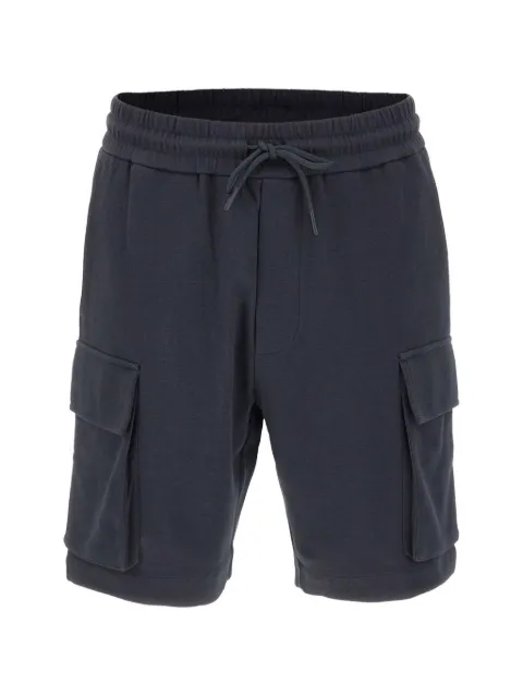 DIKTAT drawstring cargo shorts Blue DK17929BLUNOTTE