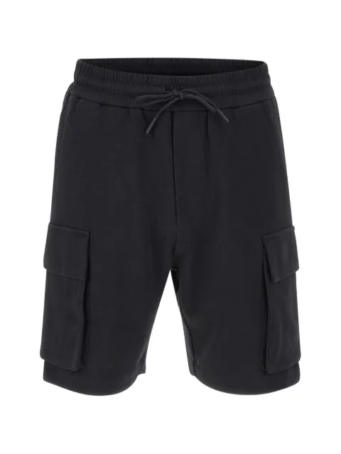 DIKTAT drawstring cargo shorts Black DK17929NERO
