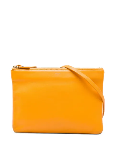Celine Pre-Owned 2013 Large Lambskin Trio crossbody bag Orange VG53IYVMNBHS3DGA