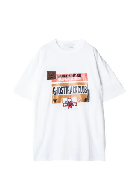 Yoshiokubo graphic-print T-shirt White YKF26103
