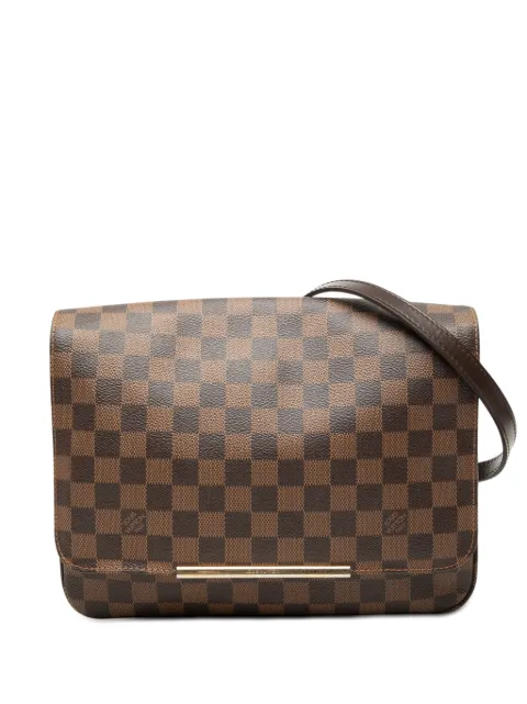 Louis Vuitton Pre-Owned 2013 Damier Ebene Hoxton GM crossbody bag Brown SE50R3BNERR2B7XA