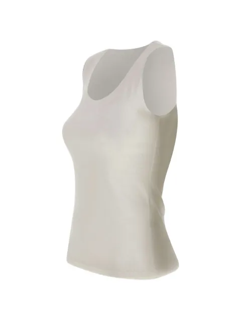 Gran Sasso ribbed-knit tank top White 6027080301003