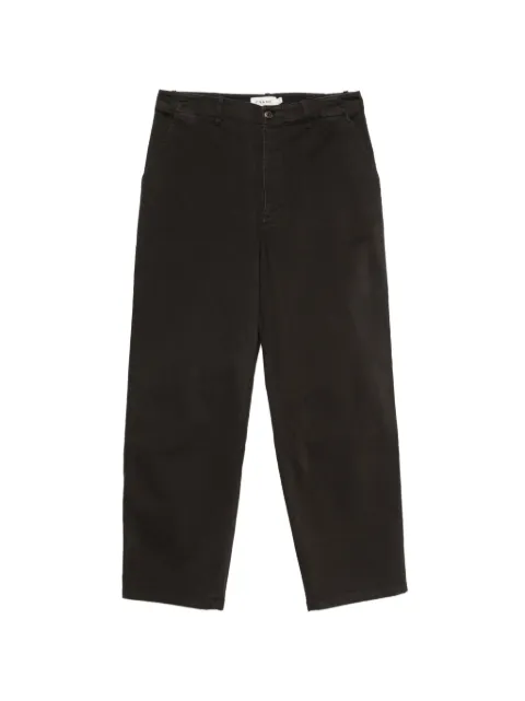 FRAME straight-leg trousers Black MF25WPA006