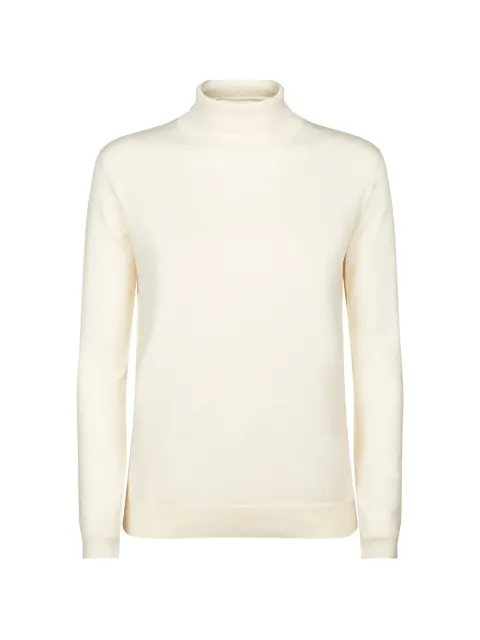Weekend Max Mara roll-neck long-sleeved sweater White 2625366092600