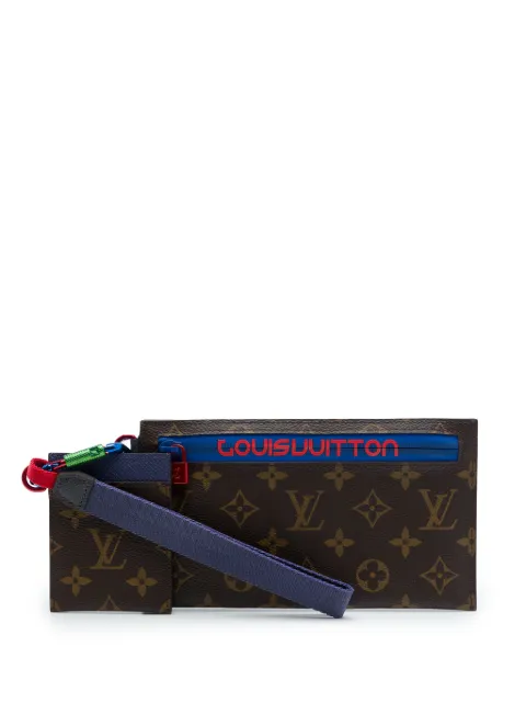 Louis Vuitton Pre-Owned 2021-2026 Monogram Outdoor Ribbon Pochette clutch bag Brown CIWDS5Y1CUHQYTHO